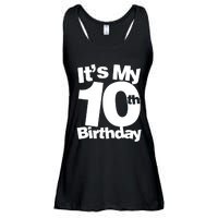 10th Birthday It's My 10th Birthday 10 Year Old Birthday TShirt Ladies Essential Flowy Tank