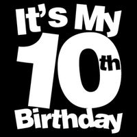 10th Birthday It's My 10th Birthday 10 Year Old Birthday TShirt Baby Bodysuit