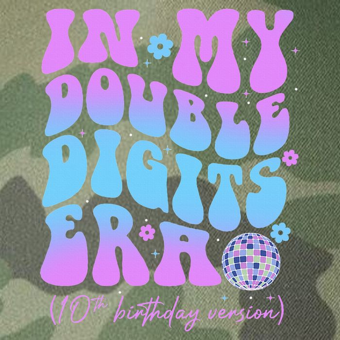 10th Birthday  In My Double Digits Era Groovy Retro Legacy Tie Dye Trucker Hat