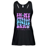 10th Birthday  In My Double Digits Era Groovy Retro Ladies Essential Flowy Tank