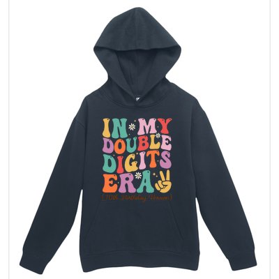 10th Birthday In My Double Digits Era Urban Pullover Hoodie