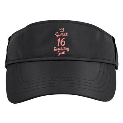 16th Birthday Idea N Sweet 16 Year Old Girl Adult Drive Performance Visor