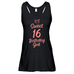 16th Birthday Idea N Sweet 16 Year Old Girl Ladies Essential Flowy Tank