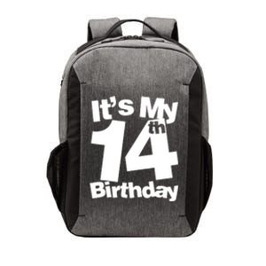 14th Birthday It's My 14th Birthday 14 Year Old Birthday Vector Backpack