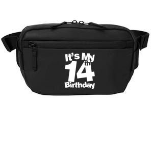 14th Birthday It's My 14th Birthday 14 Year Old Birthday Crossbody Pack