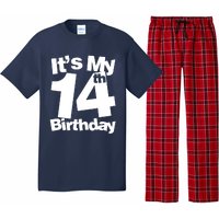 14th Birthday It's My 14th Birthday 14 Year Old Birthday Pajama Set