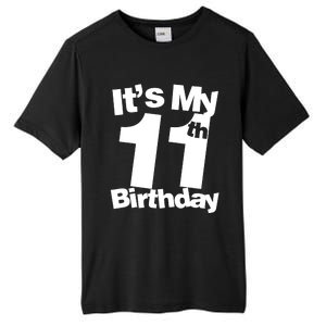 11th Birthday It's My 11th Birthday 11 Year Old Birthday Tall Fusion ChromaSoft Performance T-Shirt