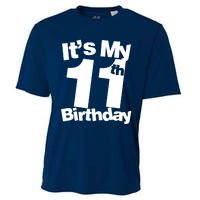 11th Birthday It's My 11th Birthday 11 Year Old Birthday Cooling Performance Crew T-Shirt