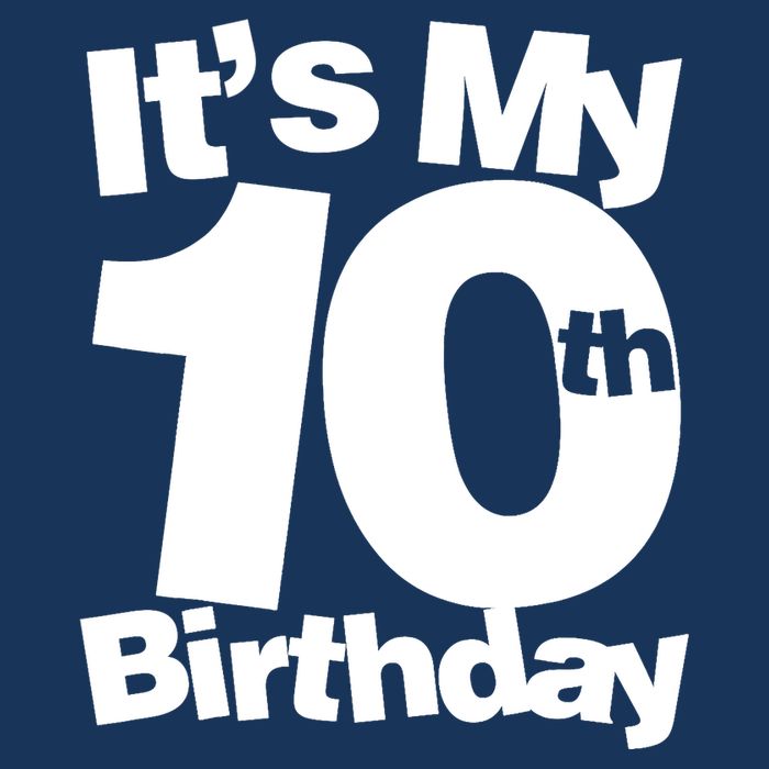 10th Birthday It's My 10th Birthday 10 Year Old Birthday 7-Panel Snapback Hat