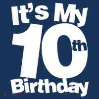 10th Birthday It's My 10th Birthday 10 Year Old Birthday Tank Top