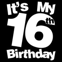 16th Birthday It's My 16th Birthday 16 Year Old Birthday Impact Tech Backpack