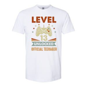 13th Birthday Level 13 Unlocked Teenager Softstyle CVC T-Shirt