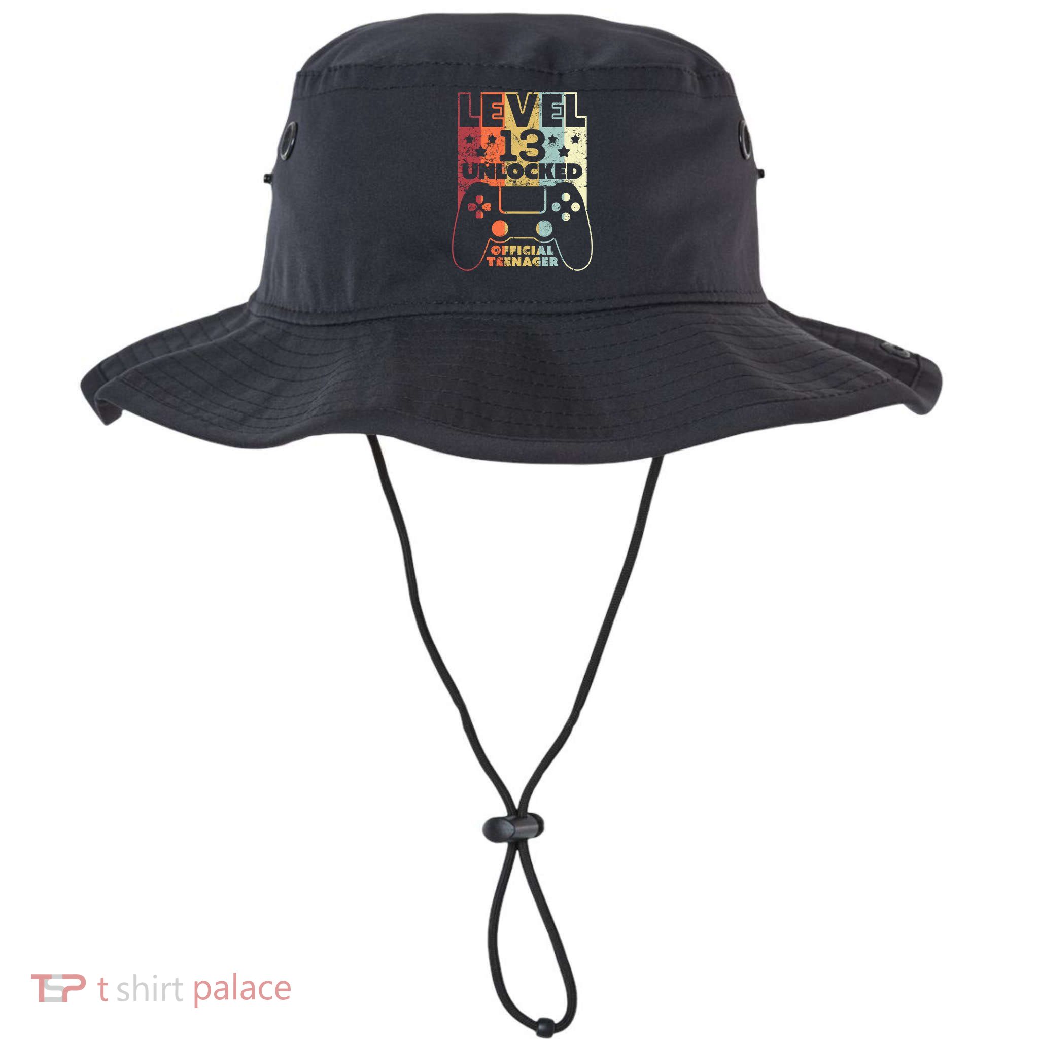 13th Birthday Level 13 Unlocked Official Teenager Bucket Hat