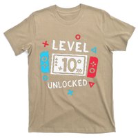 10th Birthday Level 10 Unlocked Video Game Party T-Shirt