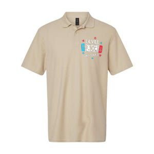 10th Birthday Level 10 Unlocked Video Game Party Softstyle Adult Sport Polo