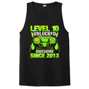 10th Birthday Level 10 Unlocked Awesome 2013 Gamer Gift PosiCharge Competitor Tank