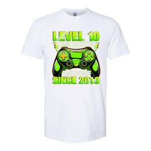 10th Birthday Level 10 Unlocked Awesome 2013 Gamer Gift Softstyle CVC T-Shirt