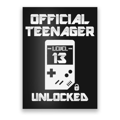 13th Birthday Level 13 Unlocked Official Poster