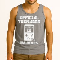 13th Birthday Level 13 Unlocked Official Tank Top
