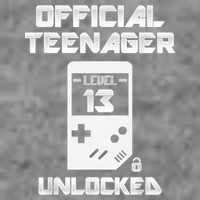 13th Birthday Level 13 Unlocked Official Tank Top