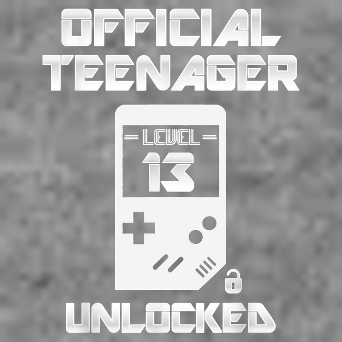 13th Birthday Level 13 Unlocked Official Tank Top