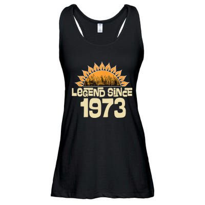 1973 Birthday Legend Since Retro Vintage Ladies Essential Flowy Tank