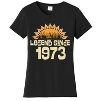 1973 Birthday Legend Since Retro Vintage Women's T-Shirt