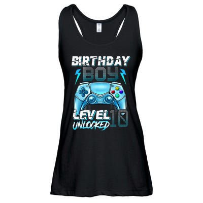 10Th Birthday  Level 10 Unlocked Awesome Since 2012 Gamer Ladies Essential Flowy Tank