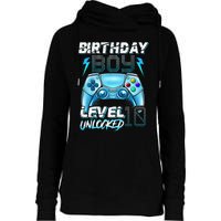 10Th Birthday  Level 10 Unlocked Awesome Since 2012 Gamer Womens Funnel Neck Pullover Hood