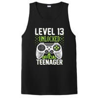 13th Birthday Level 13 Unlocked Funny Teenager Game PosiCharge Competitor Tank