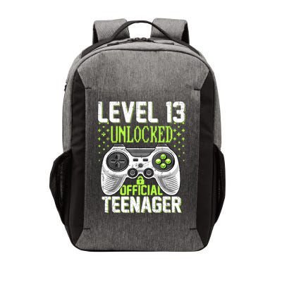 13th Birthday Level 13 Unlocked Funny Teenager Game Vector Backpack
