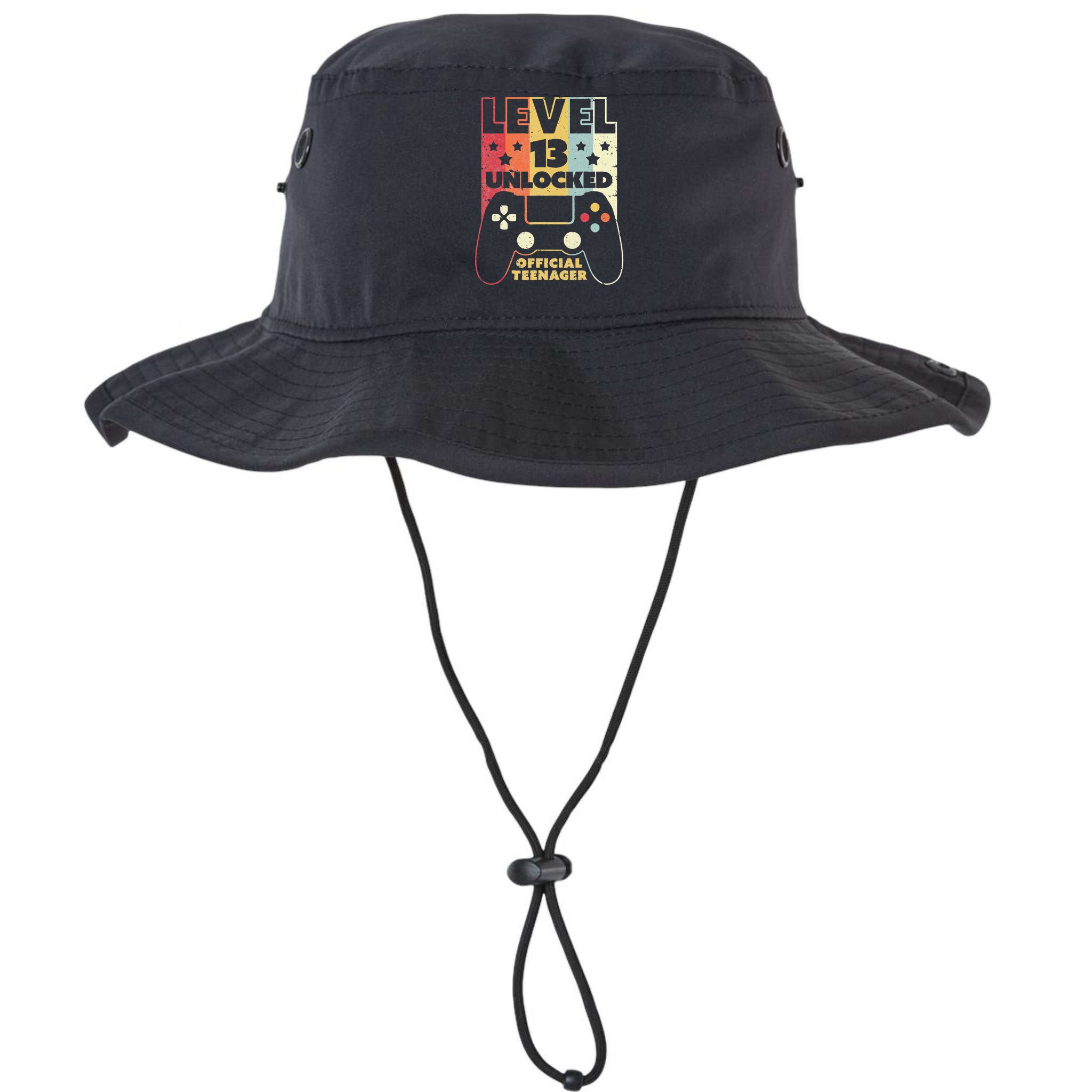 13th Birthday . Level 13 Unlocked, Nager Bucket Hat