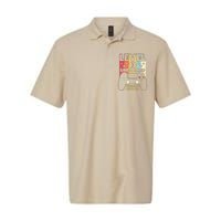 13th Birthday . Level 13 Unlocked, Nager Softstyle Adult Sport Polo