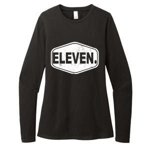 11th Birthday Of Boy Or Girl 11 Years Old Eleven Womens CVC Long Sleeve Shirt