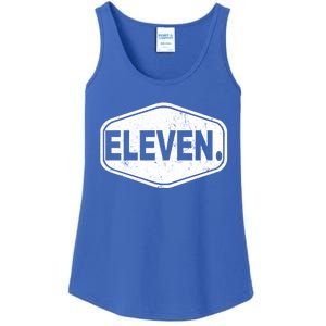 11th Birthday Of Boy Or Girl 11 Years Old Eleven Ladies Essential Tank