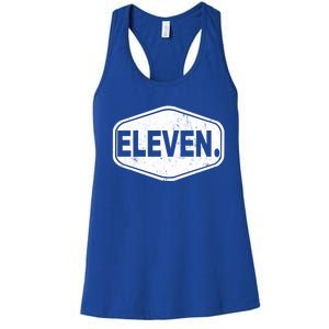 11th Birthday Of Boy Or Girl 11 Years Old Eleven Women's Racerback Tank