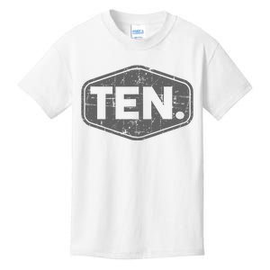 10th Birthday Of Boy Or Girl 10 Years Old Ten Kids T-Shirt