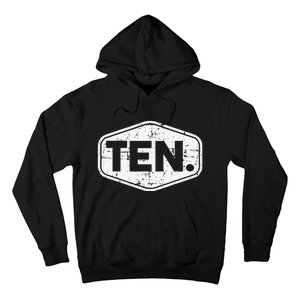 10th Birthday of 10 years old ten Hoodie