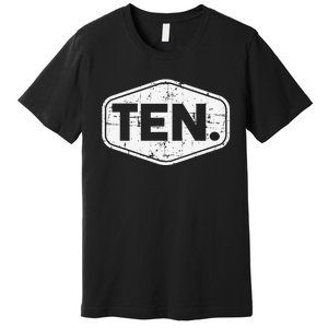 10th Birthday of 10 years old ten Premium T-Shirt