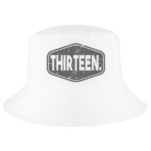 13th Birthday Of Boy Or Girl 13 Years Old Thirteen Cool Comfort Performance Bucket Hat