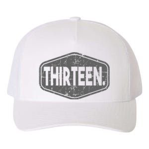 13th Birthday Of Boy Or Girl 13 Years Old Thirteen Yupoong Adult 5-Panel Trucker Hat