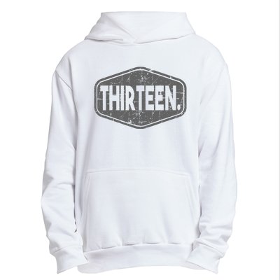 13th Birthday Of Boy Or Girl 13 Years Old Thirteen Urban Pullover Hoodie