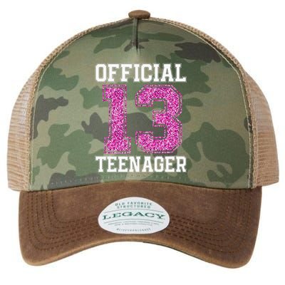 13th Birthday OFFICIAL TEENAGER 2010 Bday Legacy Tie Dye Trucker Hat