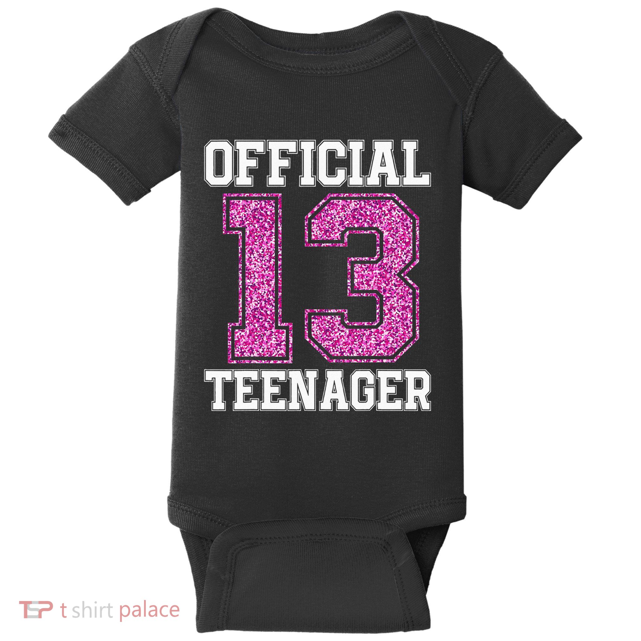 13th Birthday OFFICIAL TEENAGER 2010 Bday Baby Bodysuit