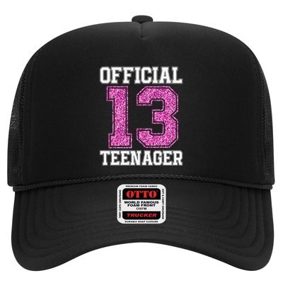 13th Birthday OFFICIAL TEENAGER 2010 Bday Trucker Hat