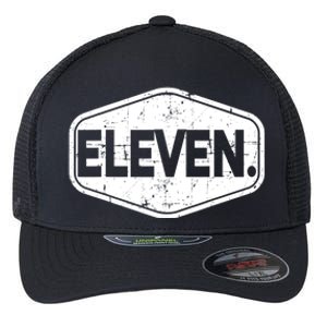 11th Birthday Of Boy Or Girl, 11 Years Old, Eleven Flexfit Unipanel Trucker Cap