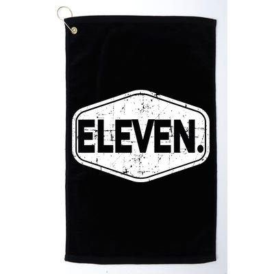 11th Birthday Of Boy Or Girl, 11 Years Old, Eleven Golf Towel