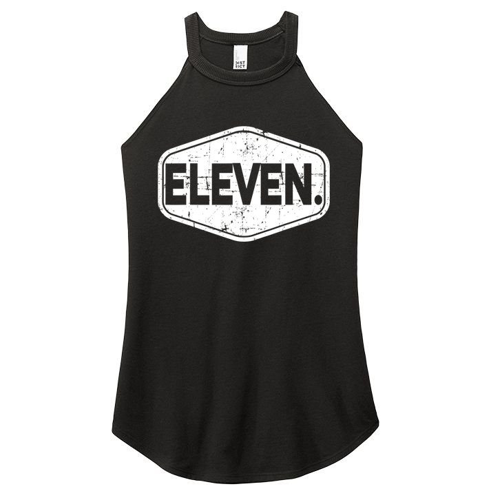 11th Birthday Of Boy Or Girl, 11 Years Old, Eleven Women's Perfect Tri Rocker Tank