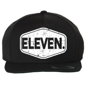 11th Birthday Of Boy Or Girl, 11 Years Old, Eleven Wool Snapback Cap