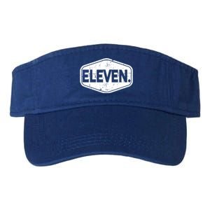 11th Birthday Of Boy Or Girl, 11 Years Old, Eleven Valucap Bio-Washed Visor